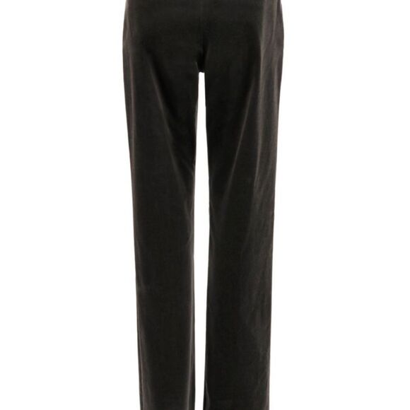 GUCCI Tom Ford c. 1990's Dark Gray Green
Velvet Straight Leg Pants Size 6 - Picture 4 of 10